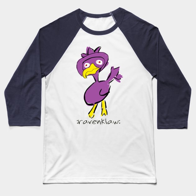 RavenKlaw Baseball T-Shirt by CaptGoldfish